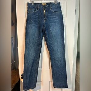 Wrangler Men's Dark Blue Straight Jeans